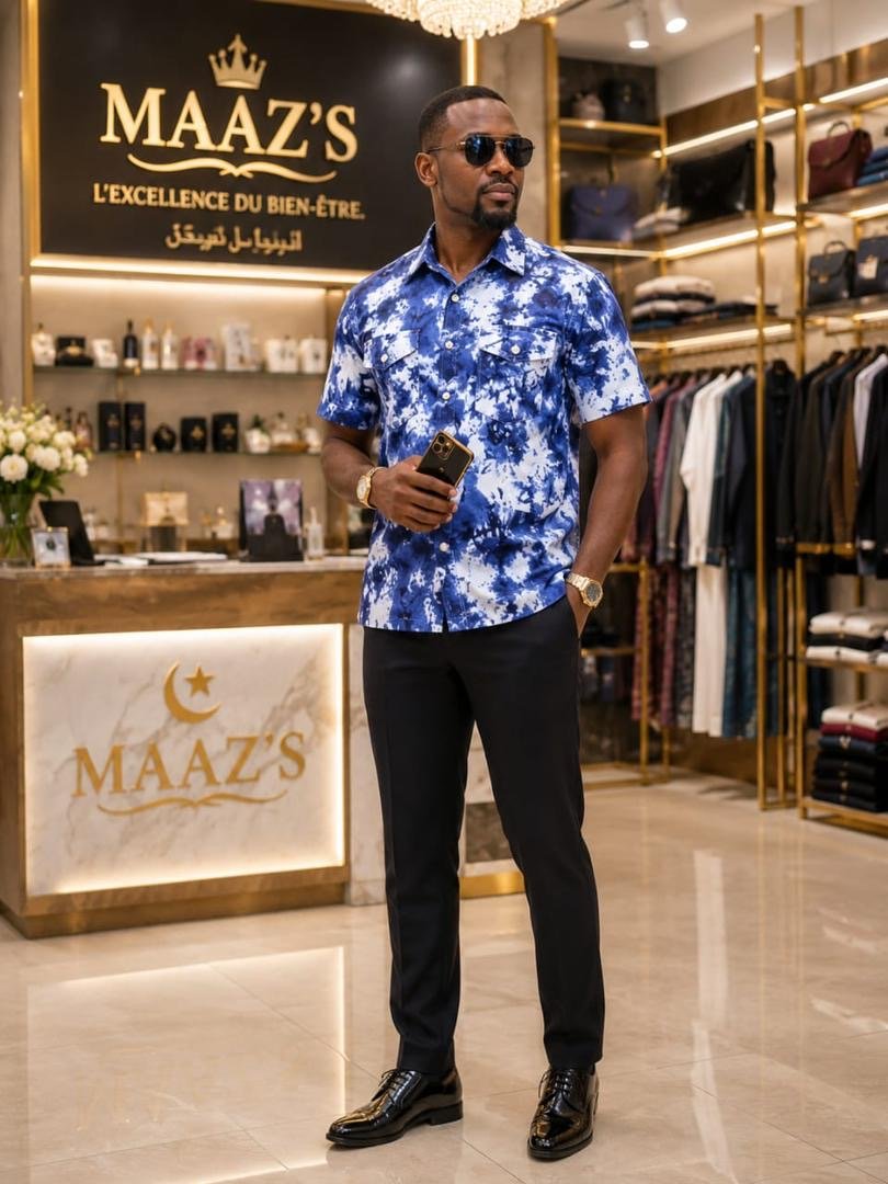 Chemise tissu africain